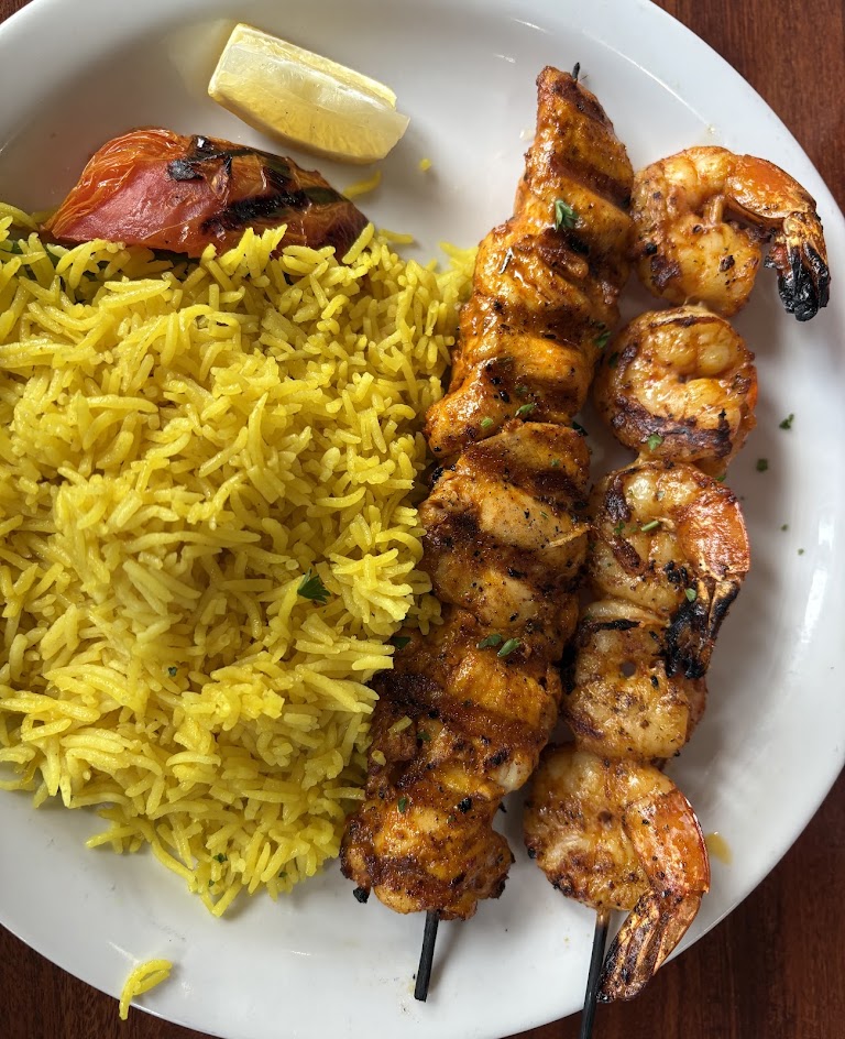Shrimp at Hummus House