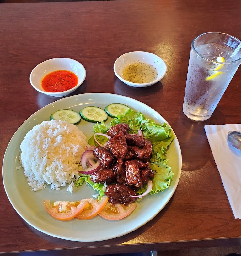 Grilled Pork Chop at Capital Noodle Bar