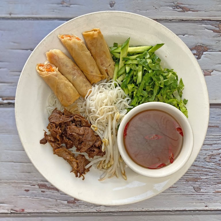Spring Rolls at Loving Hut