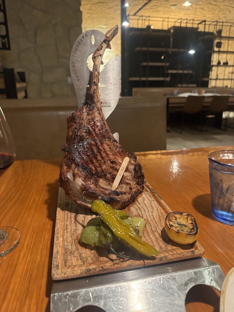 Tomahawk Ribeye at Gaucho Grill Buena Park