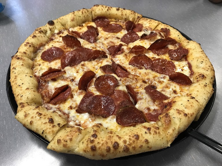 Pizza at Chuck E. Cheese