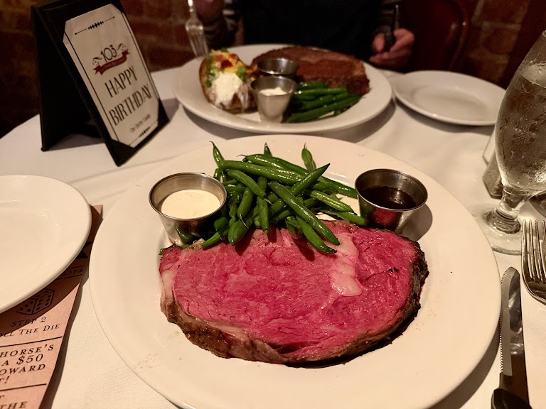 Prime Rib French Dip at The Derby