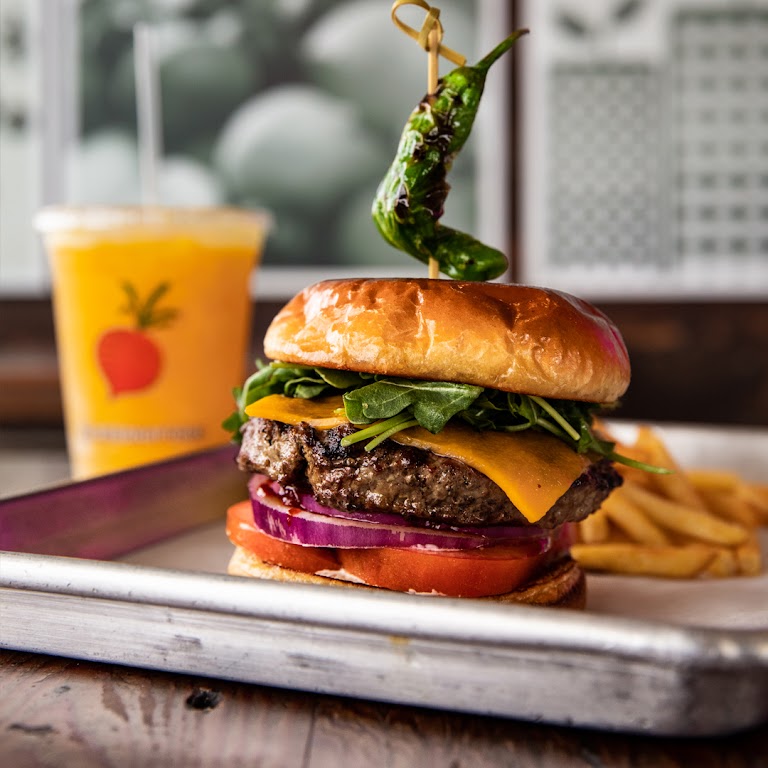 Turkey Burger at Chinollo