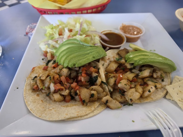 Taco De Carne Asada at Viva La Vida Mariscos