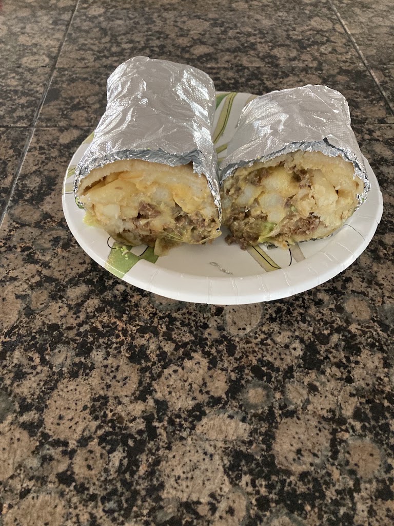 Burrito at Leo's Tacos Truck