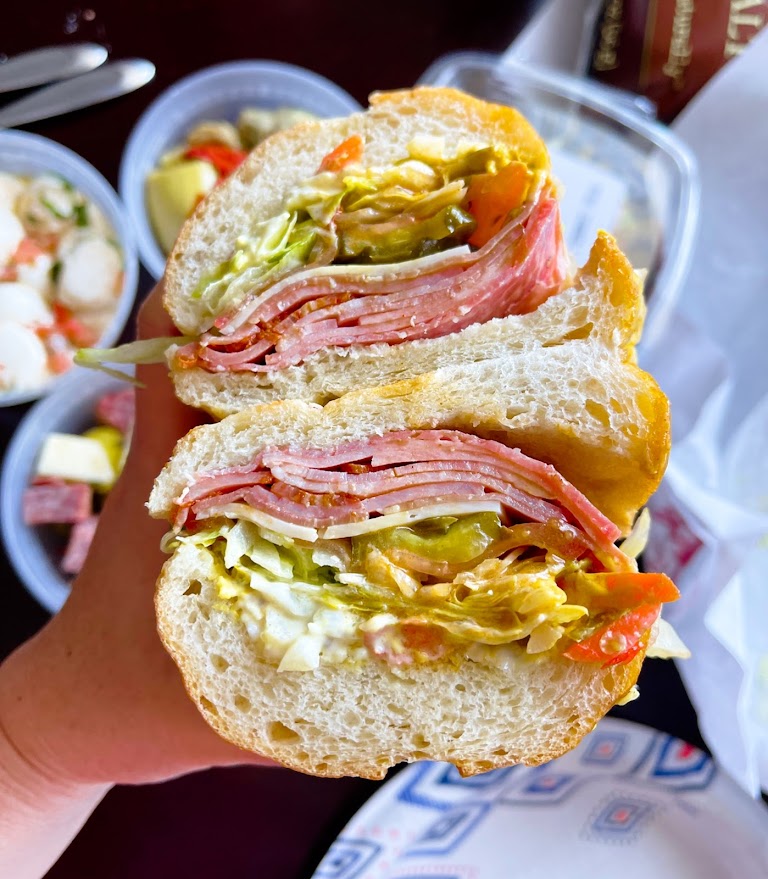 Sandwiches at Bay Cities Italian Deli