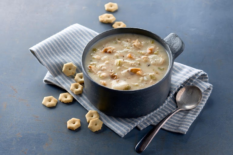 New England Clam Chowder at Bubba Gump Shrimp Co.