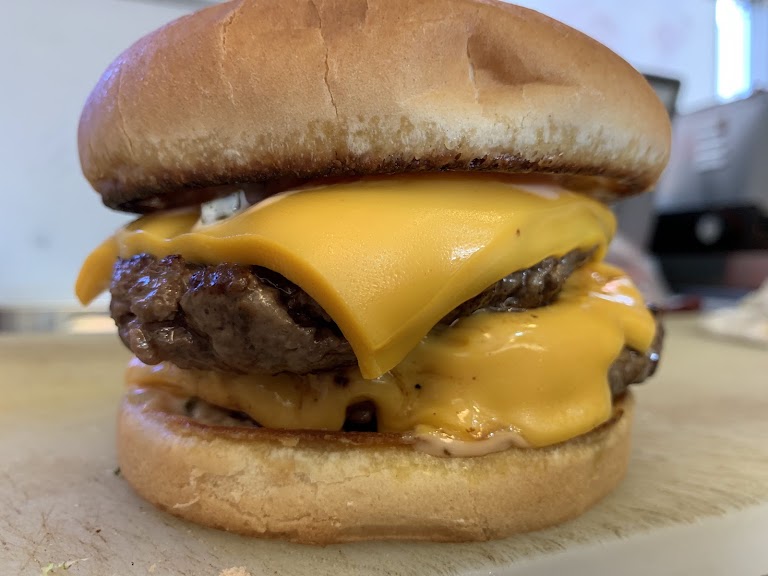 Cheeseburger Combo at Super Burger