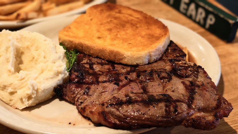 Cheese Toast at Steak Corral Restaurants
