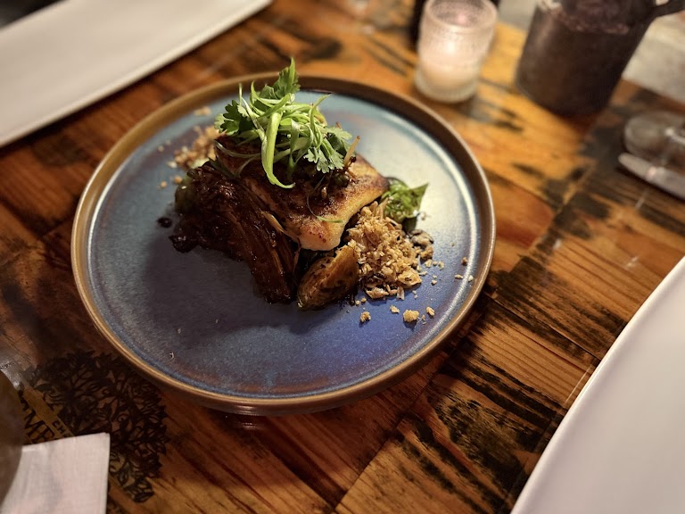 Pan Seared Pork Chop at Heirloom a Modern Farmhouse