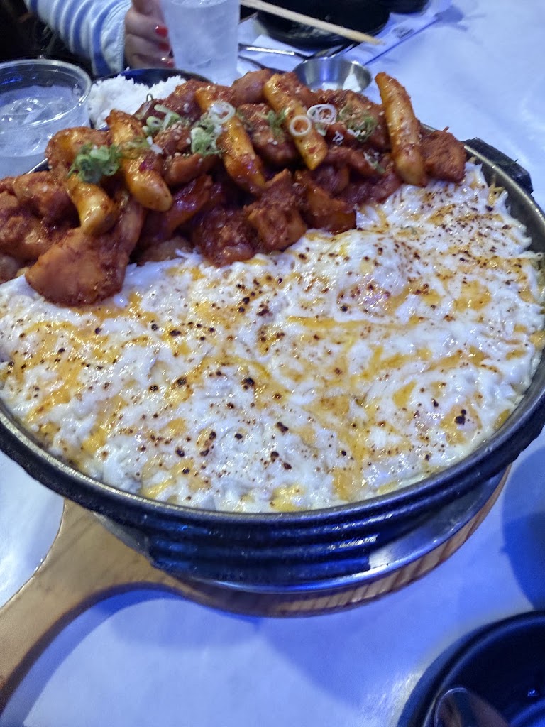 Spicy Chicken Booldak with Cheese at Louders
