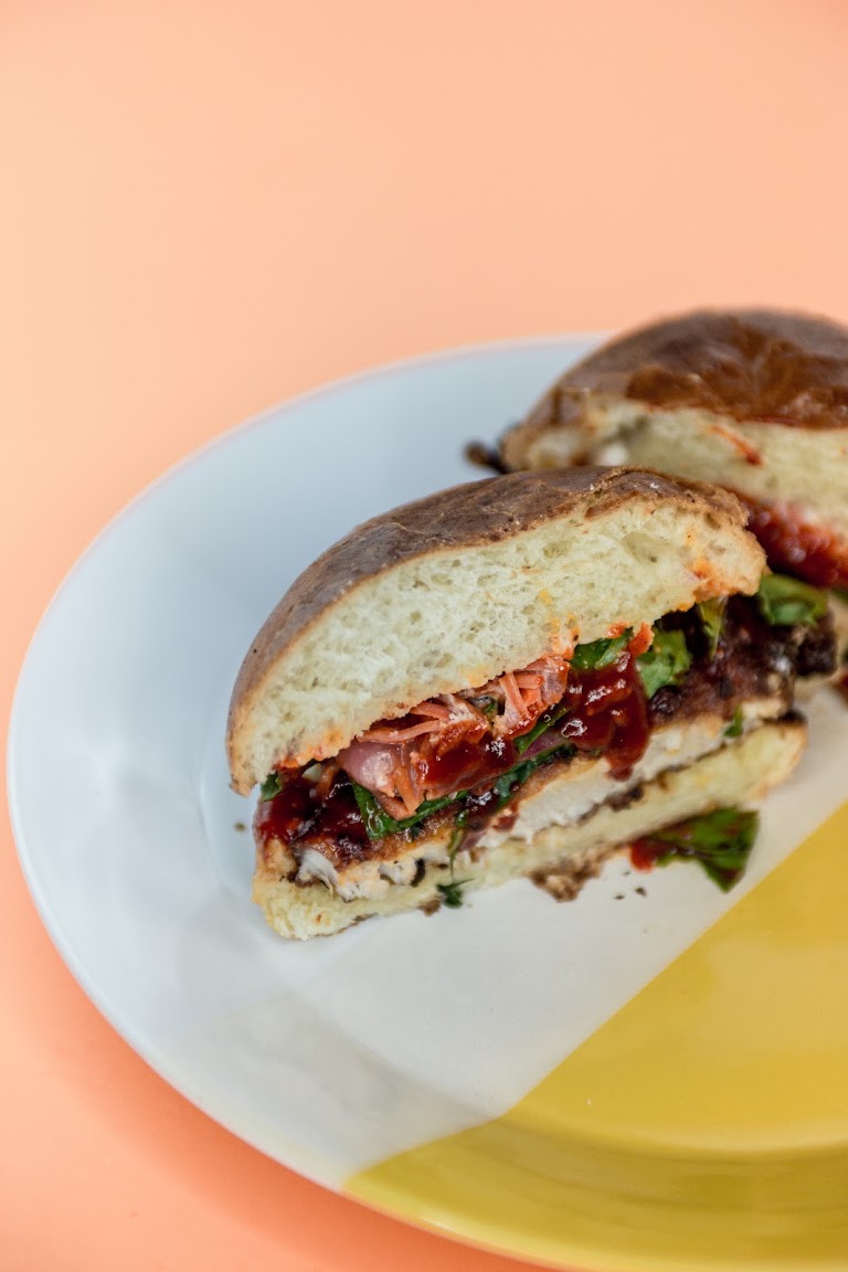 Teri Chicken Sandwich at BROKEN MOUTH | Lee's Homestyle
