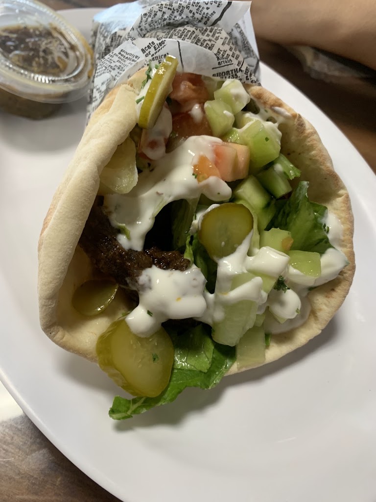 Gyro Wrap at The Mediterranean Kitchen