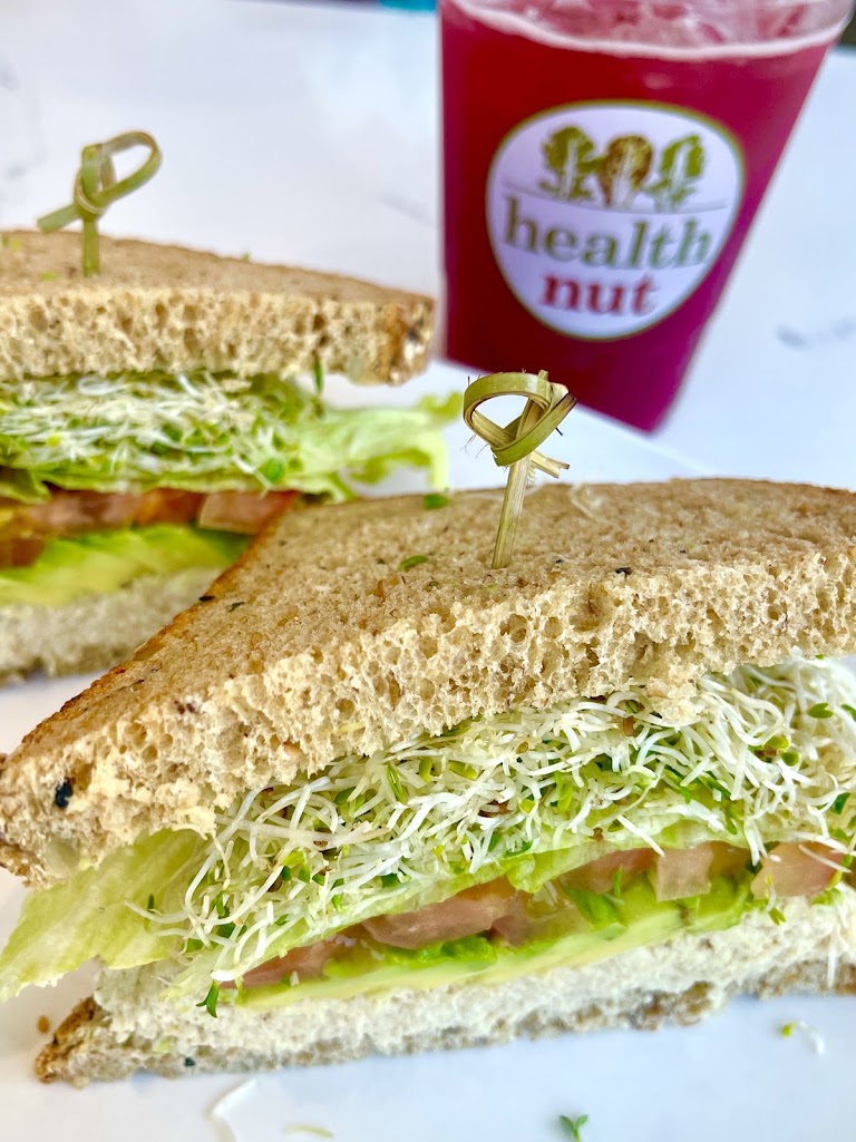 Veggie Sandwich at Health Nut