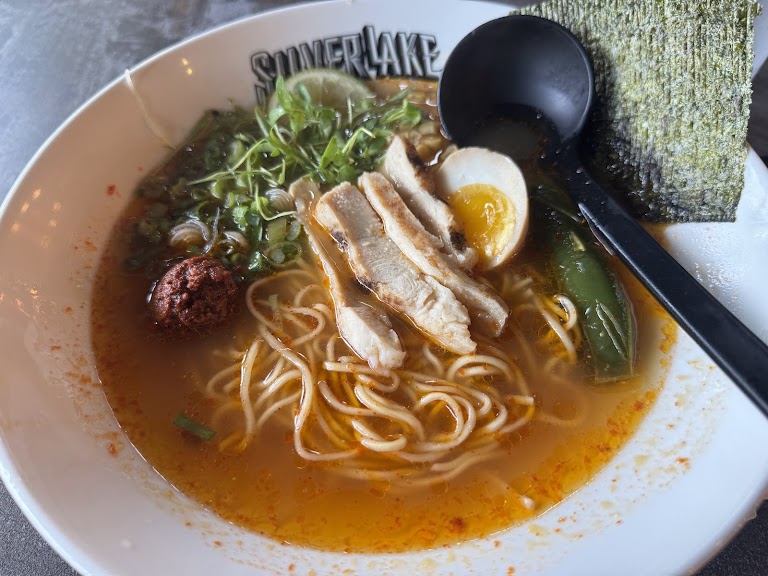 The Blaze Ramen at Silverlake Ramen