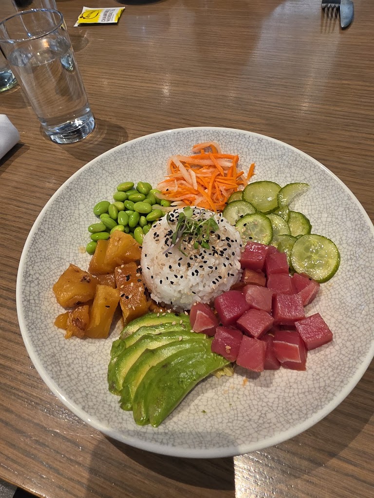 Poke Bowl at The Goldfinch Restaurant