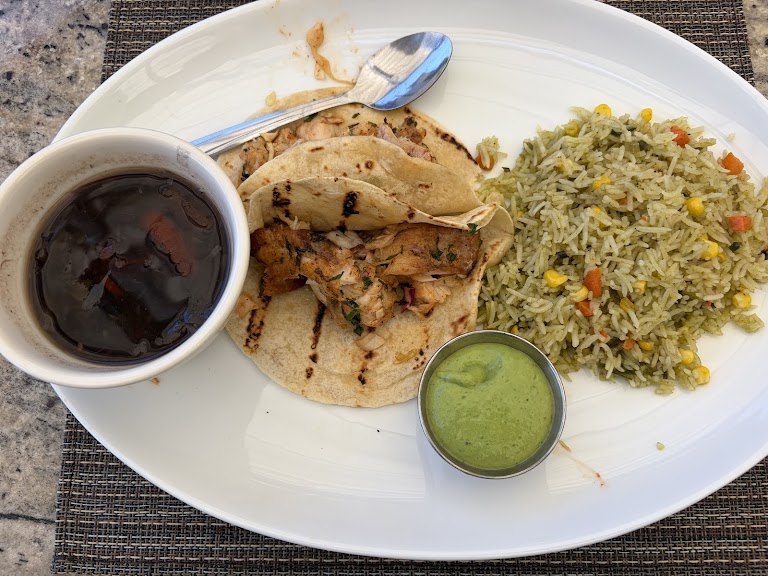 Market Fish Tacos at Andrei's Restaurant