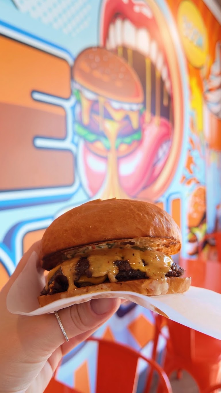 Smash Cheeseburger at The Mouth