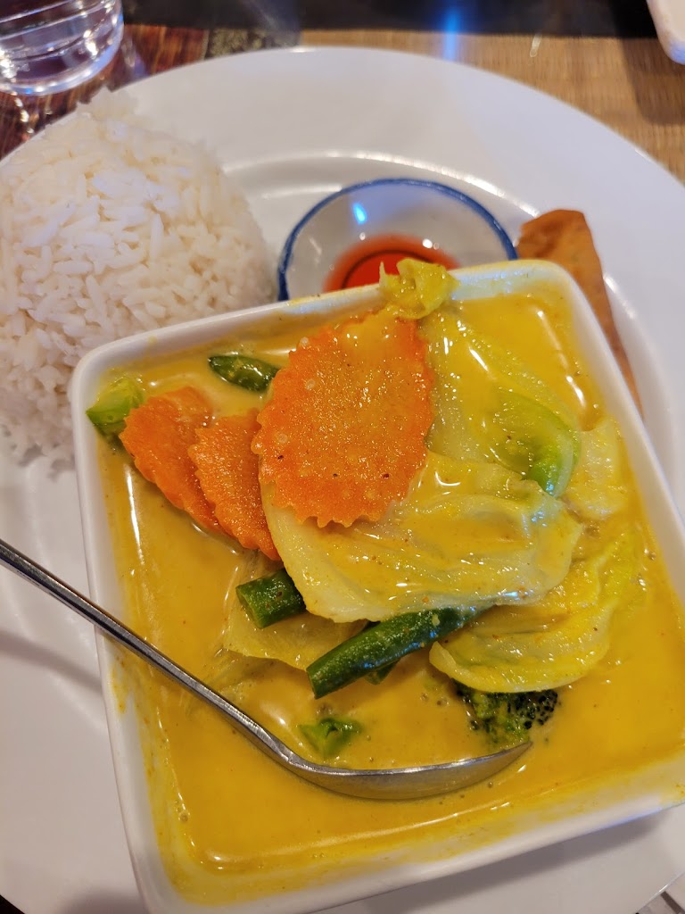Sweet Rice and Mango at Thai Valley Restaurant