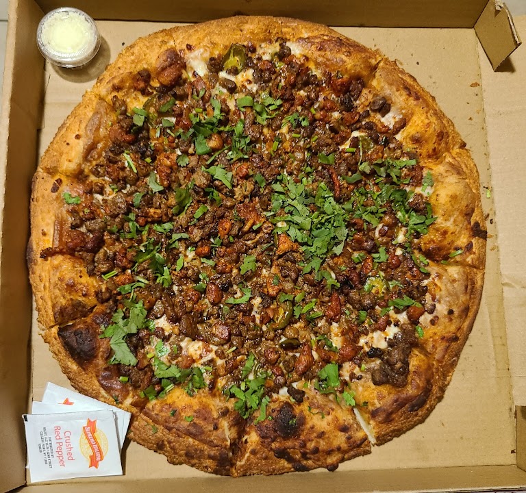 Mexican Pizza at Central Pizza
