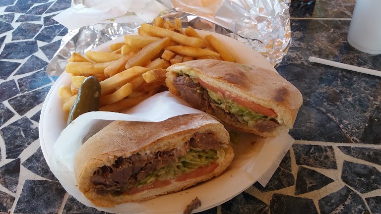 Mexican Roll Sandwiches at El Merendero