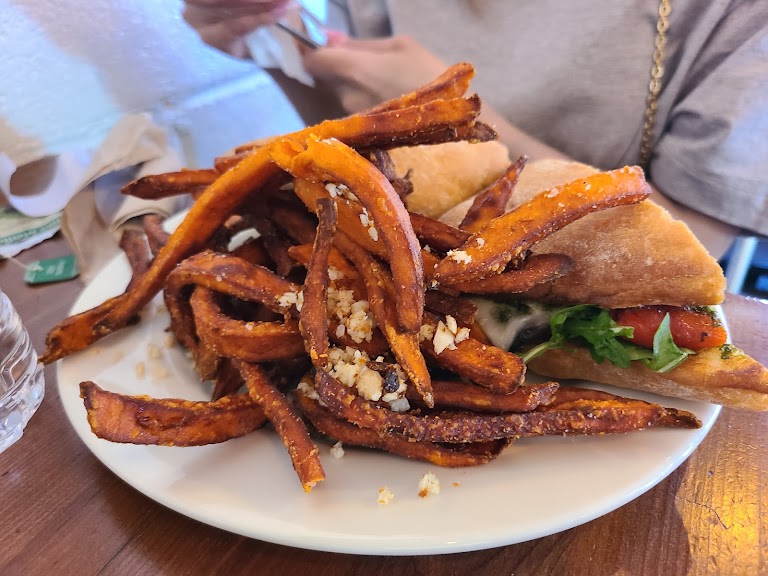 Sweet Potato Fries at Tickle Tree Café