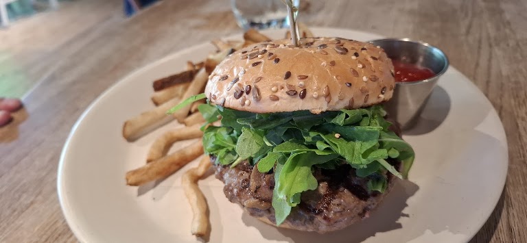 Grass-fed Burger at True Food Kitchen
