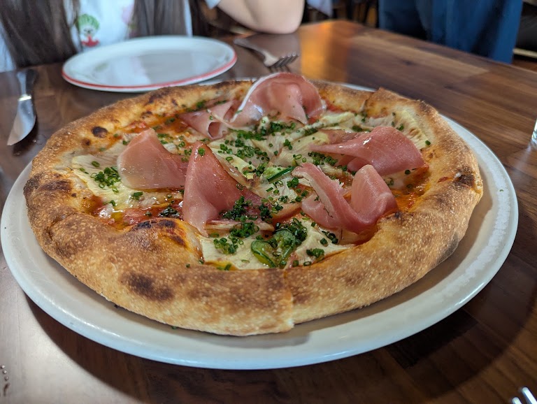 Burrata at Pizzeria Mozza