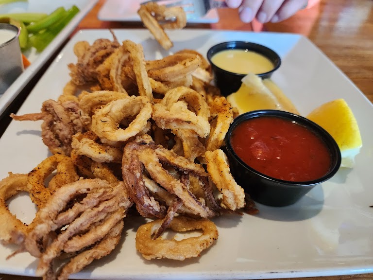 Crispy Fried Calamari at Knolls Restaurant
