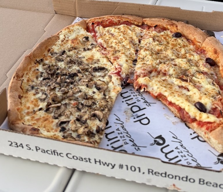 Veggie Pizza at di Prima Pizza
