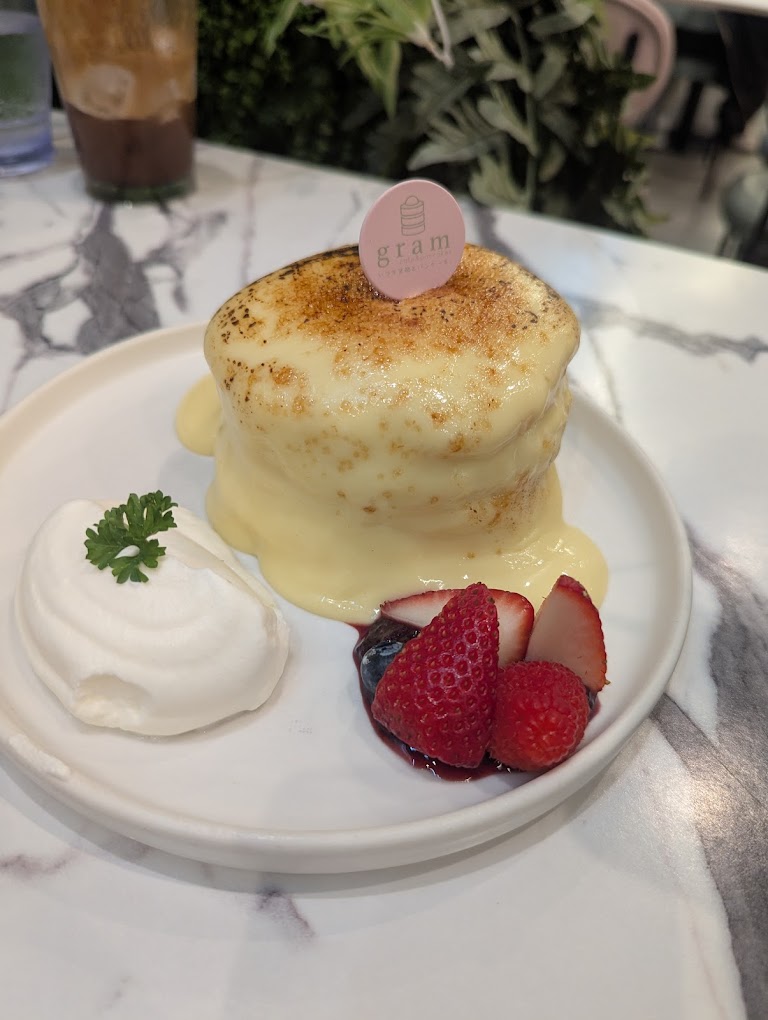 Strawberry Chocolate Crunch at Gram Cafe & Pancakes