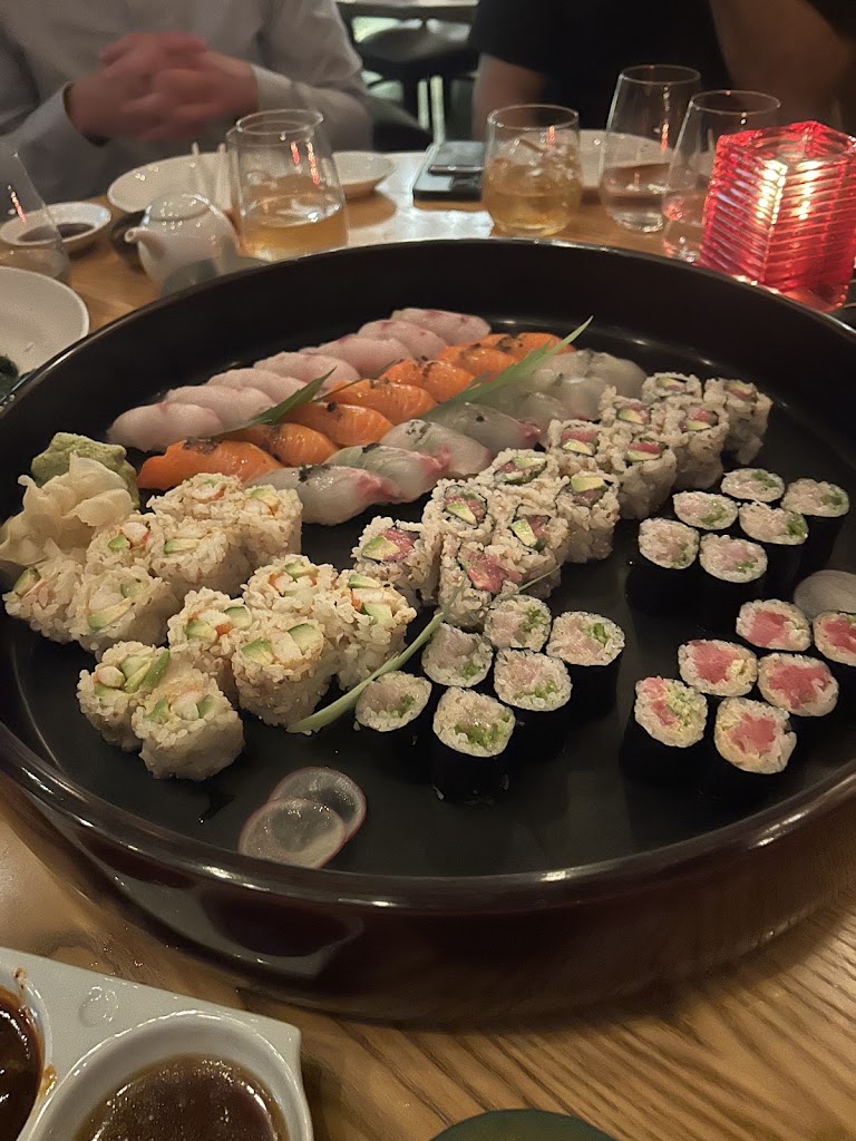 Combination Platter at Nobu Los Angeles
