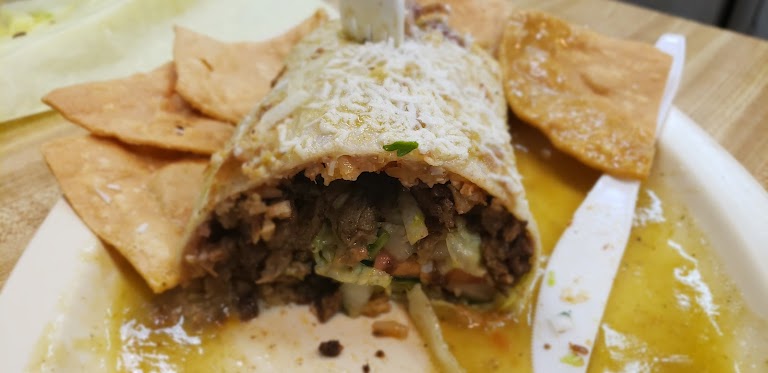 Burritos at La Paloma