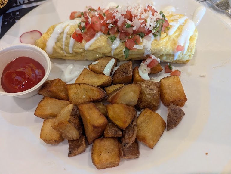 Taquitos DE PAPA at Amor y Tacos