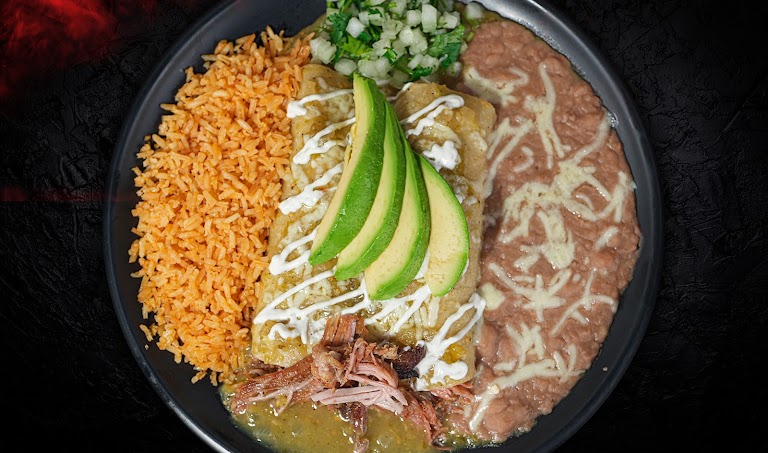 Enchilada De Carne Asada at El Sol Mexican Restaurant