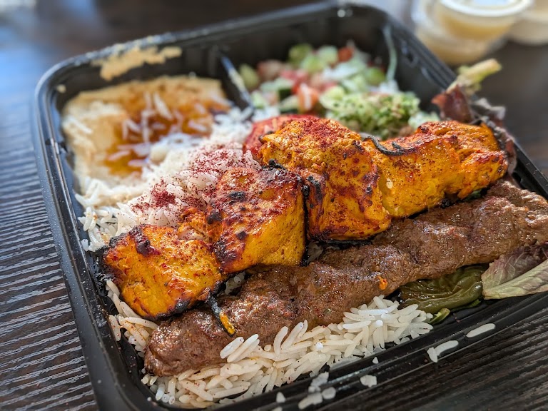 BEEF Shawarma Sautee' Plate at Pop’s Fresh Mediterranean
