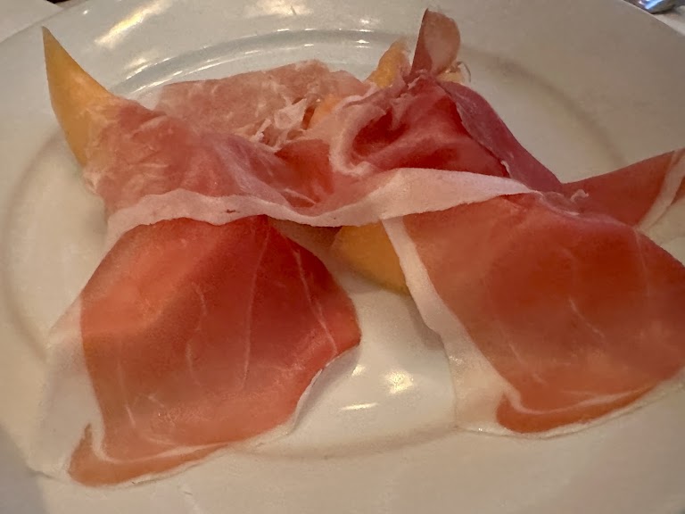 Prosciutto at Il Segreto Ristorante Belair