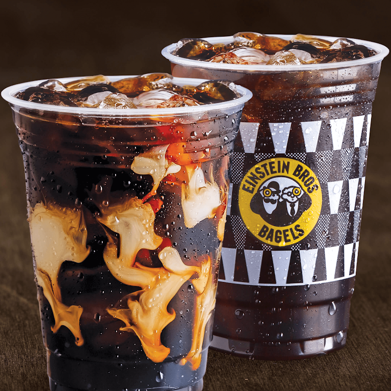 Iced Coffee at Einstein Bros. Bagels