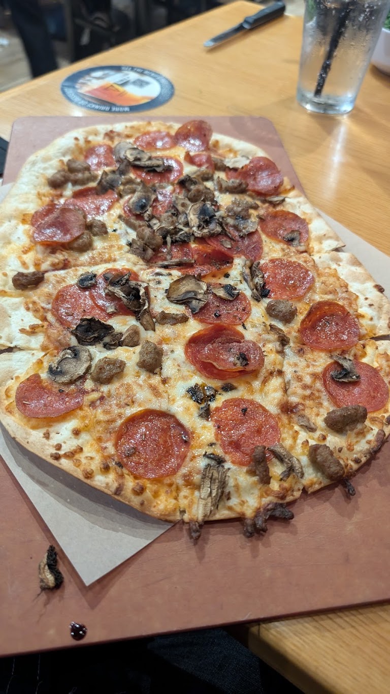 Mikes Hot Honey Pizza at BJ's