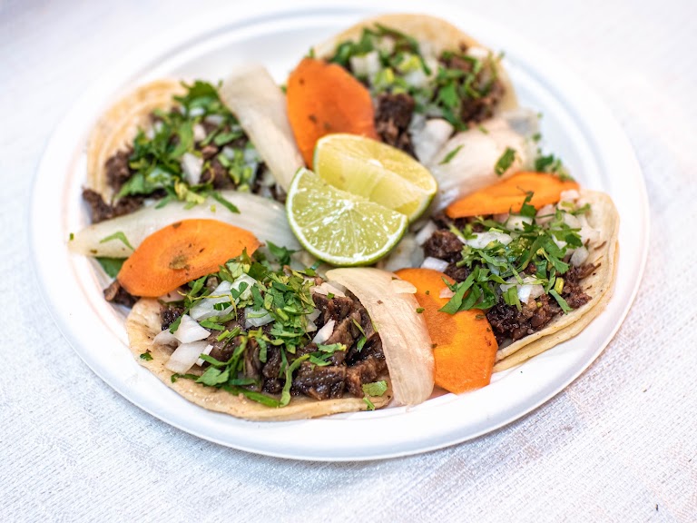 Taco De Cachete at Tacos Al Vapor El Canelo
