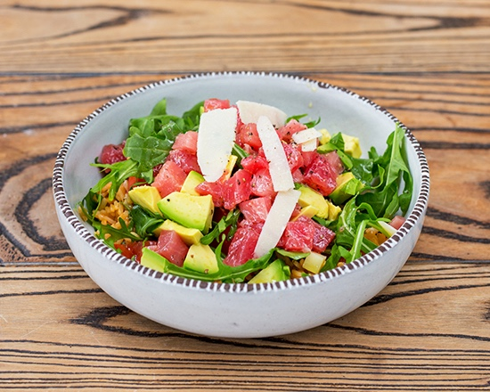 Mixed Lettuces & Avocado Salad at Zinqué Venice
