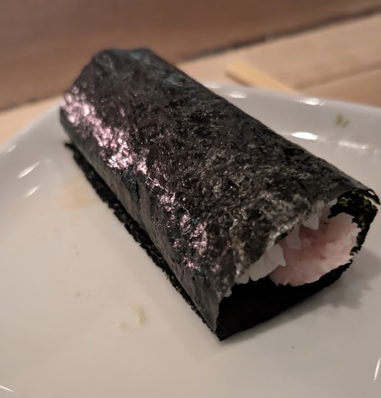 Albacore Sashimi at KazuNori: The Original Hand Roll Bar